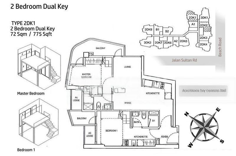 2 Bed Apartment (Condo) for Sale in  City Gate - Image 6